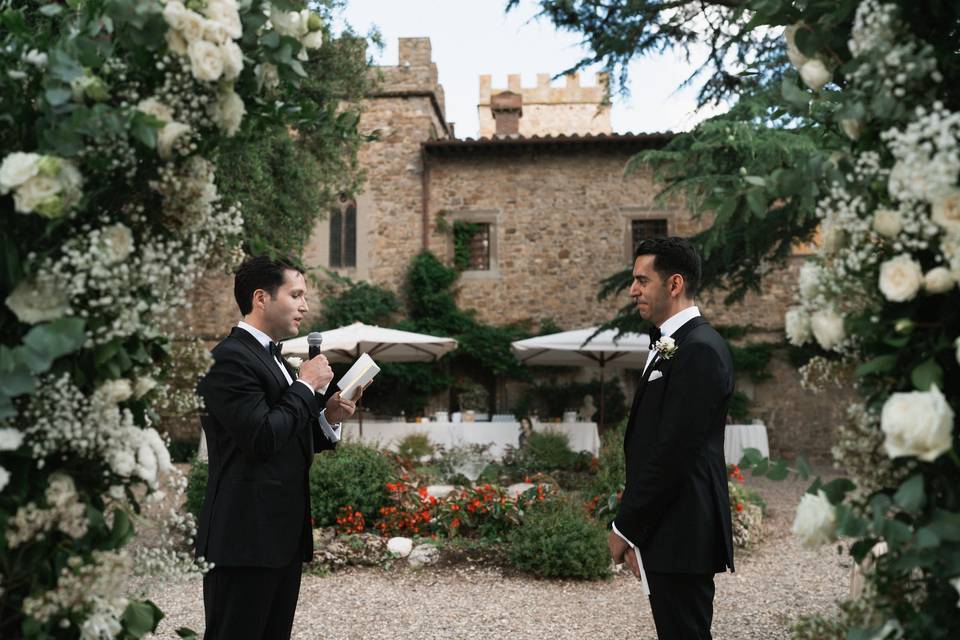 Garden ceremony