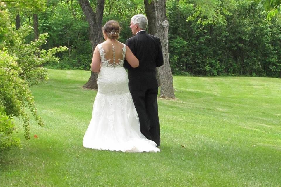 Kaitlyn & her father