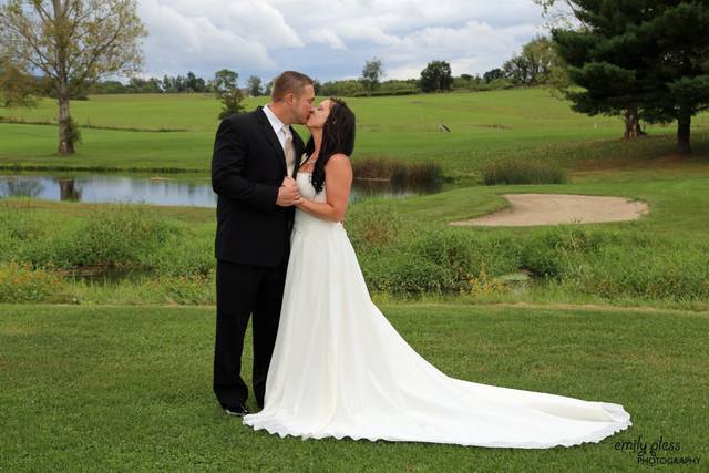 Couple kissing