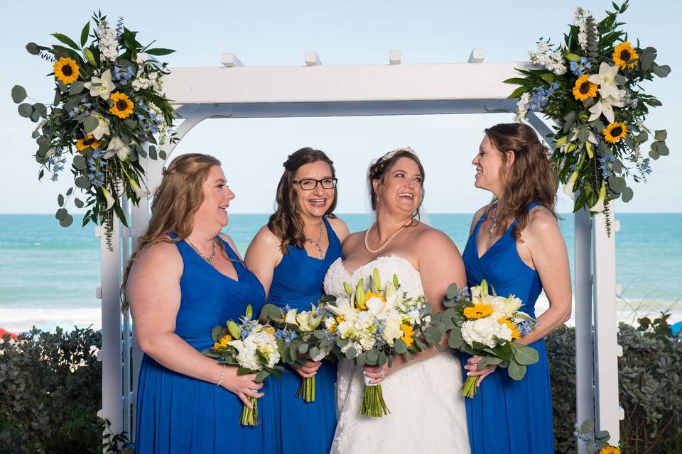 Tented Deck, Bridal Party