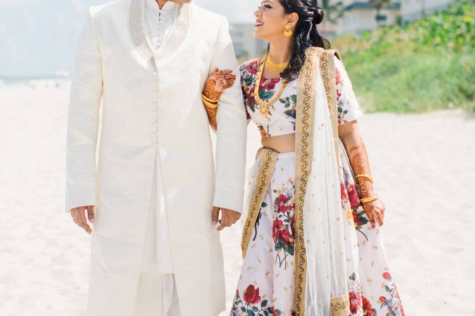 Beach, Indian Wedding