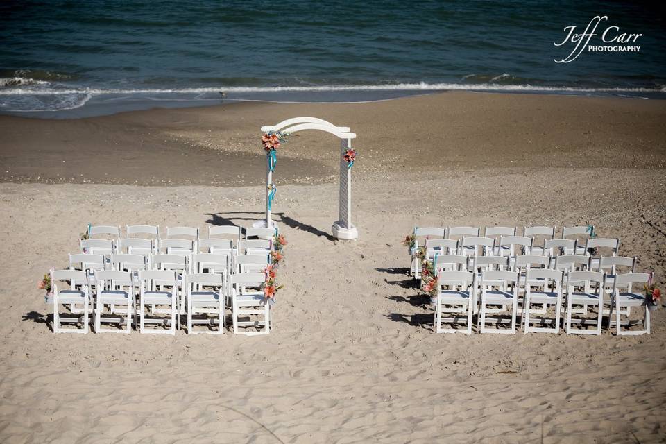 Beach ceremony