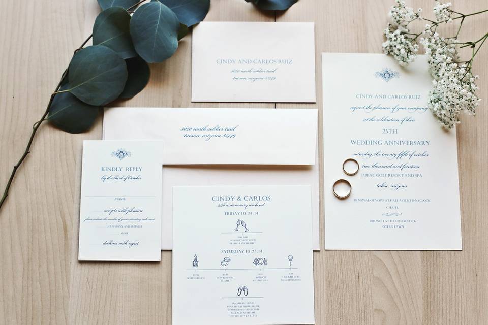 Simple invitation