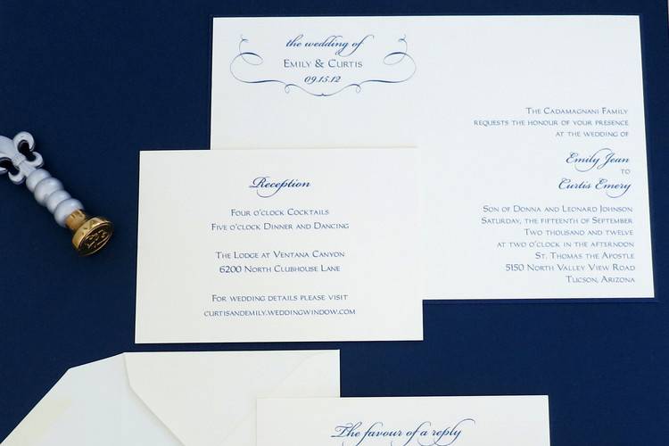 Nautical invitation