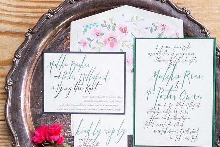 A Fine Line Invitation & Calligraphy Studio