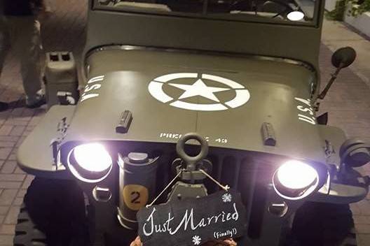 Couple's car