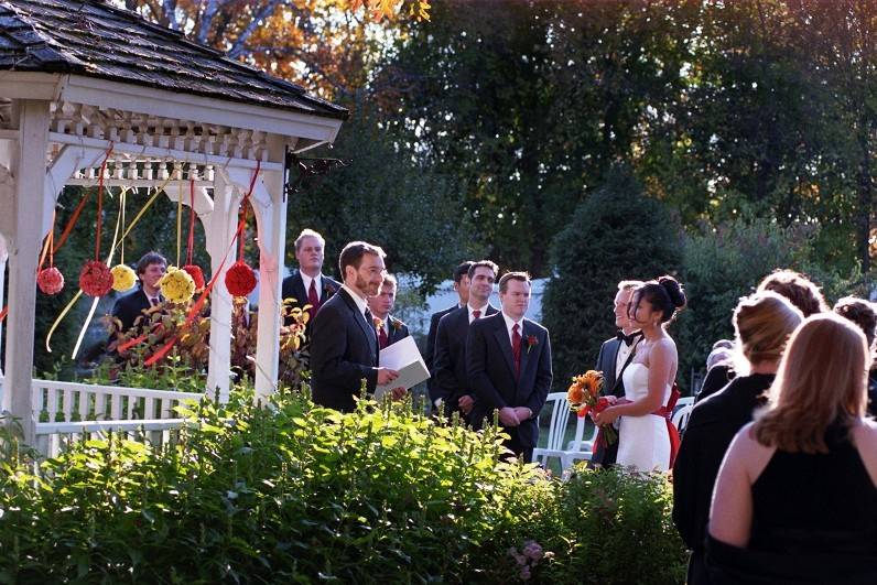 Outdoor ceremony