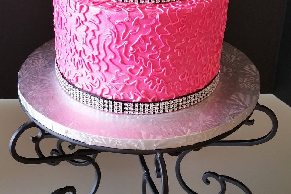 Buttercream with bling
