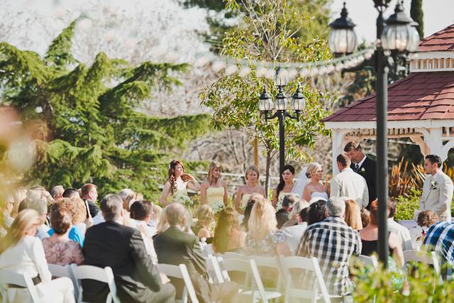 Couple ceremony at Main Gazebo