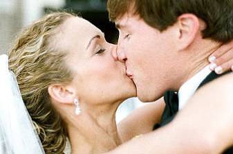Couple kissing