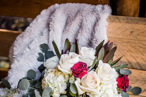 Handtied bridal bouquet