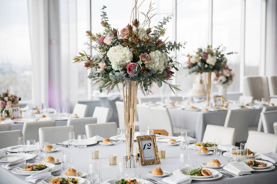 Tall centerpiece