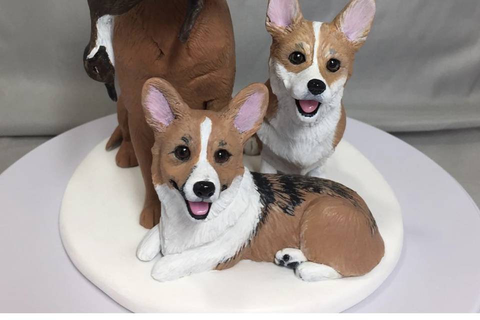Custom Dog Cake Topper