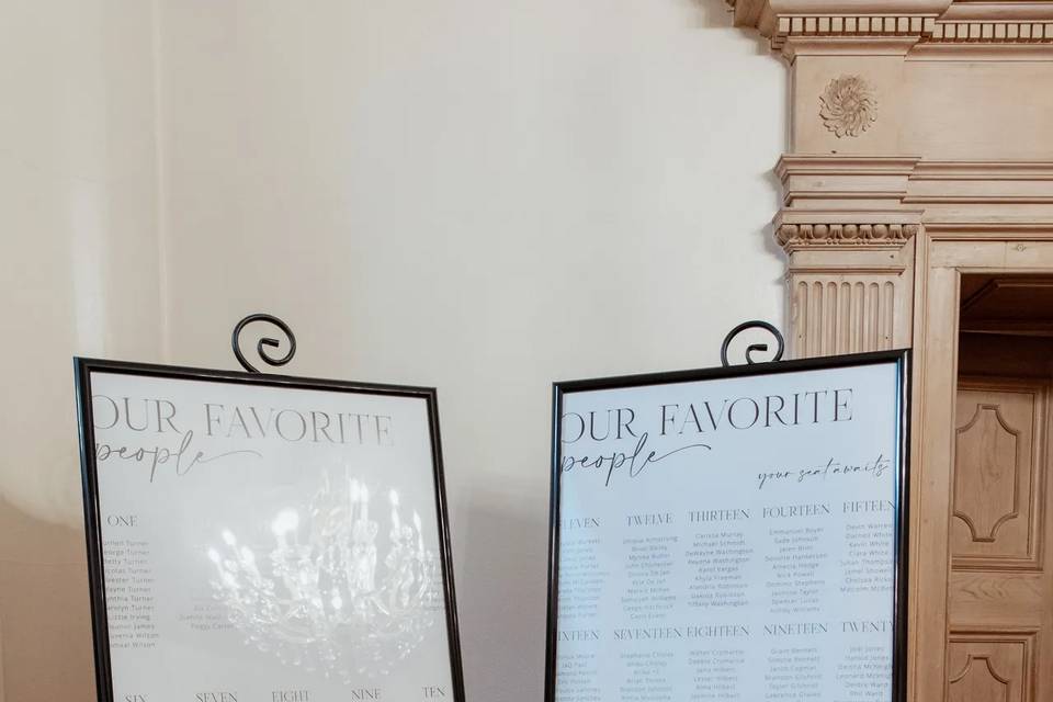 Poster Frame + Easels