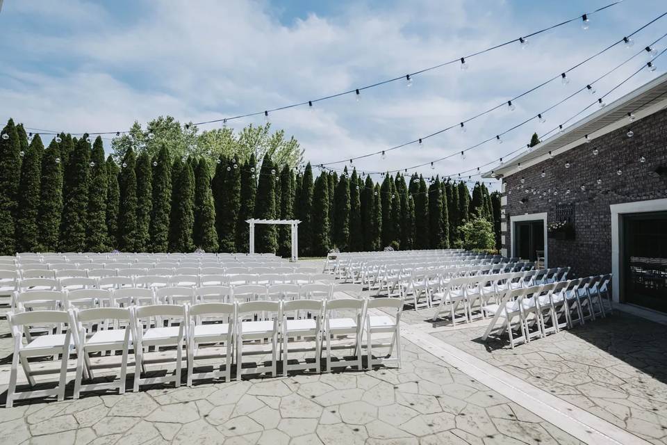 White Resin Chairs