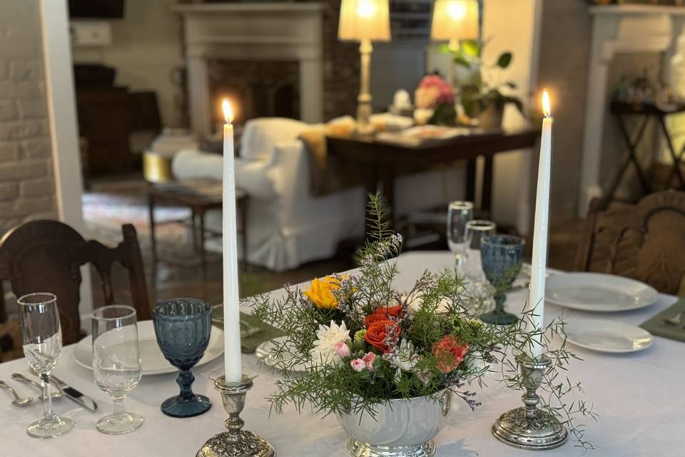 Pool House Anniversary Dinner