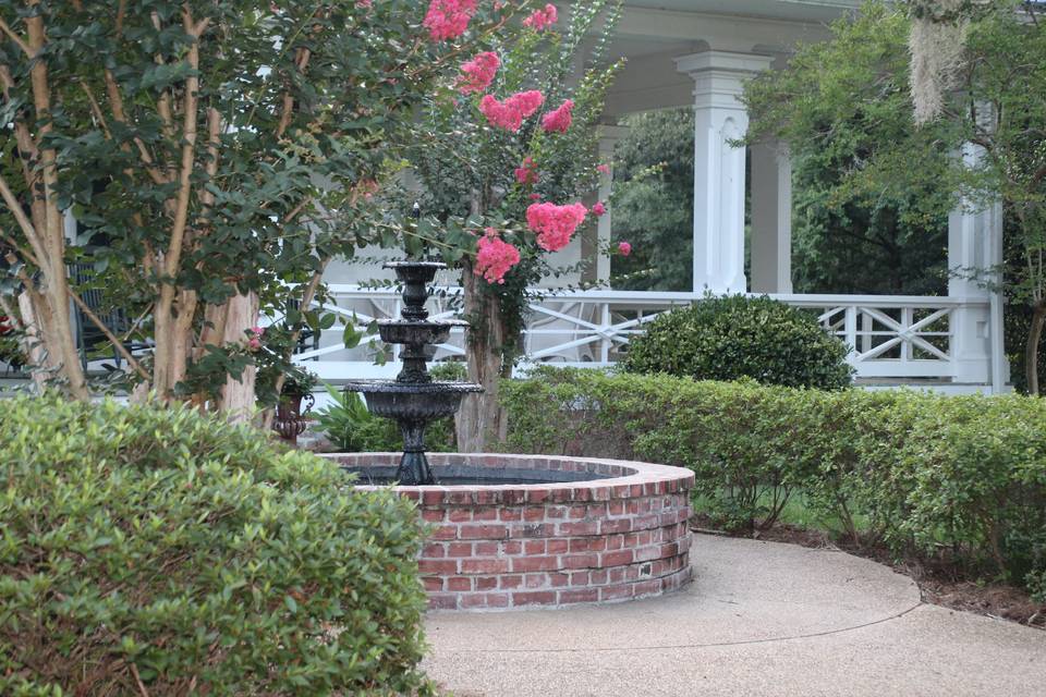 Courtyard foutain