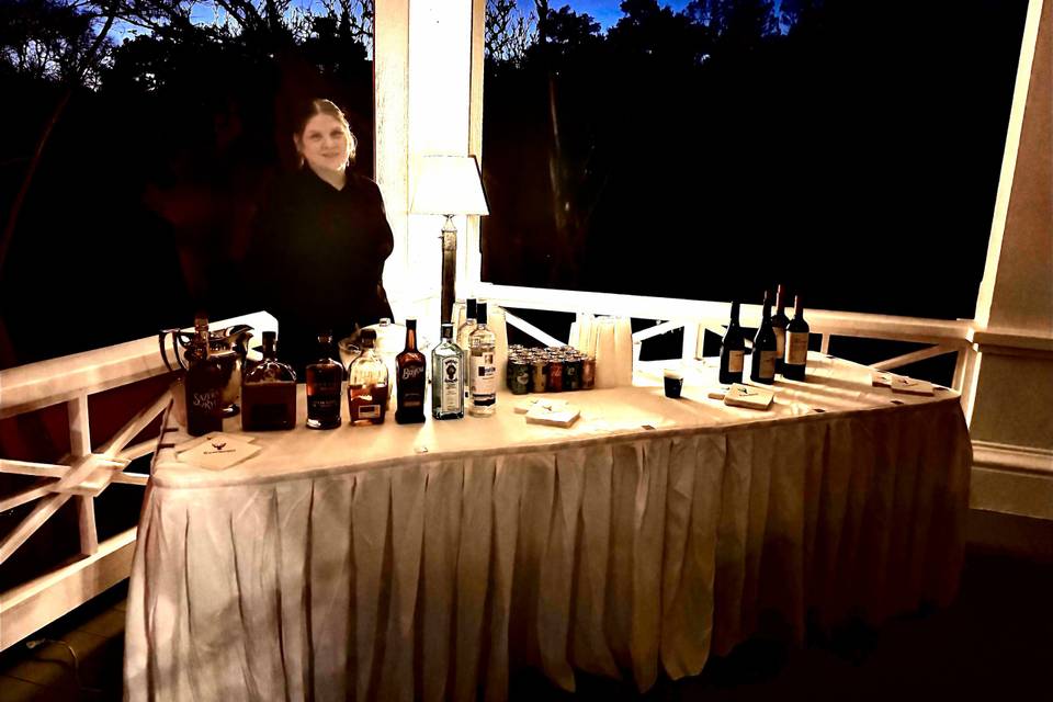 Estate House Porch Bar