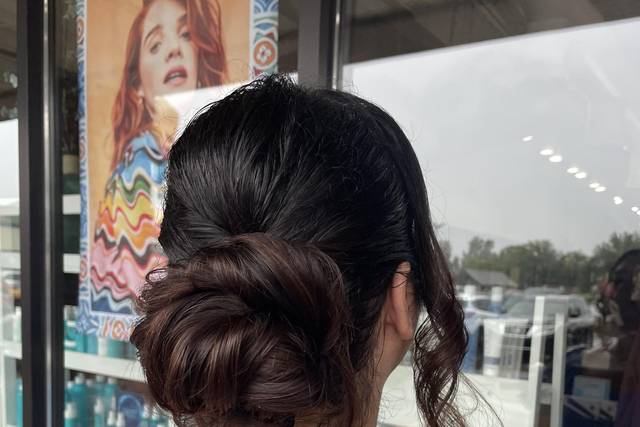 Low bun