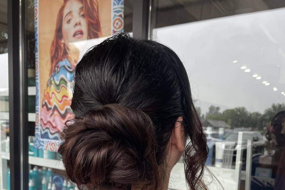 Low bun