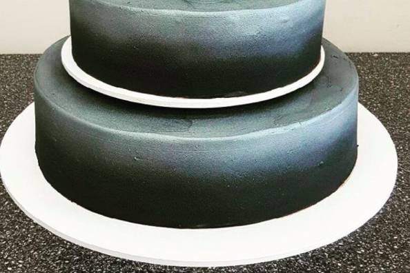 Simple designed cake