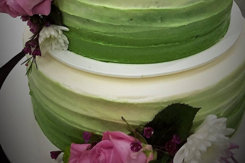 Apple green cake