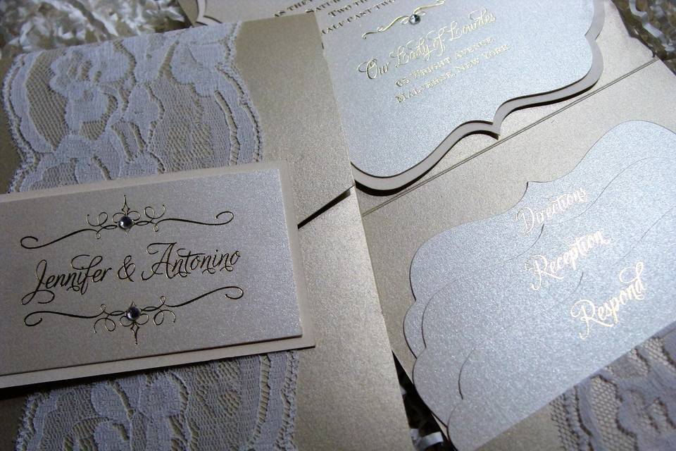 Lace invites