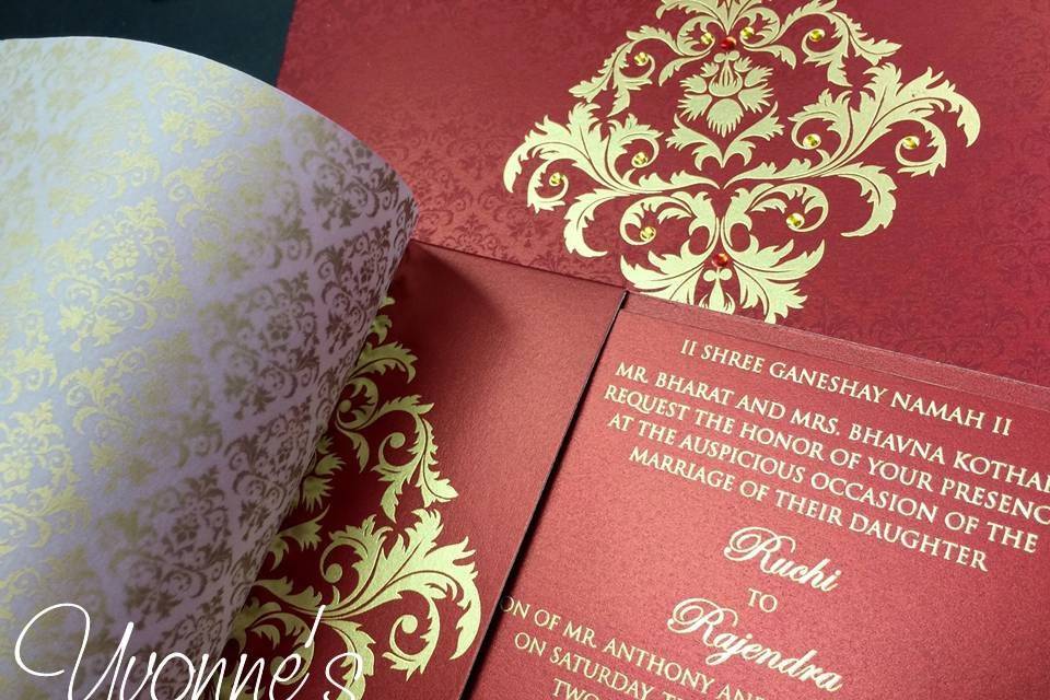 Indian Wedding Invitations