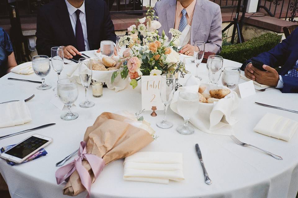 Reception in the Courtyard