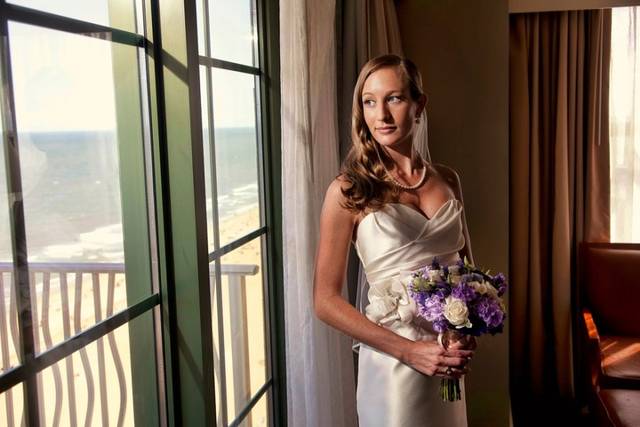 In the bridal suite