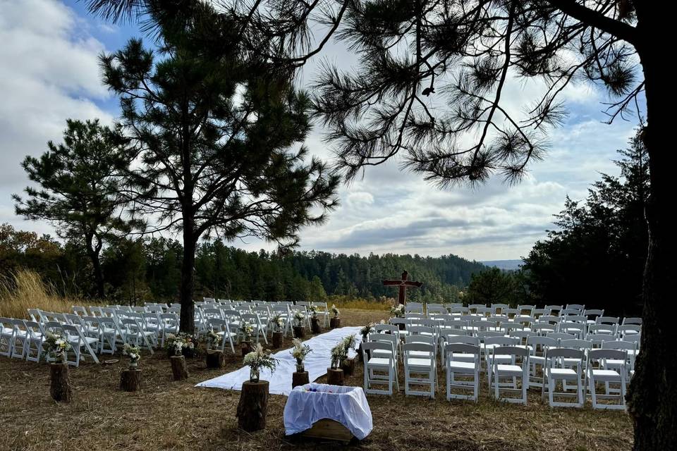 Outdoor ceremony