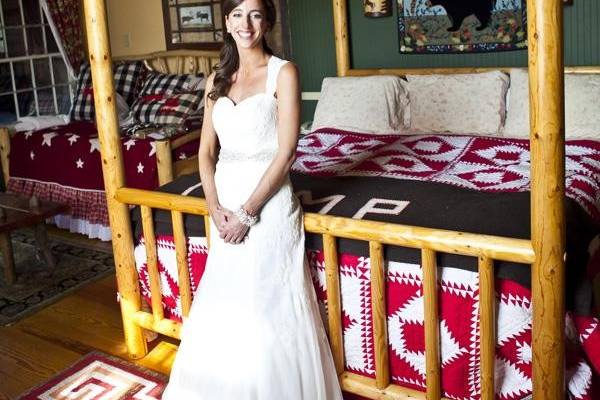 Bride in the Camp Signature Suite