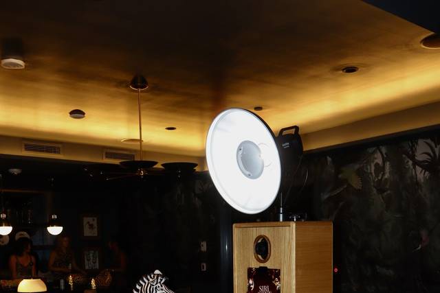 Speakeasy photo booth front