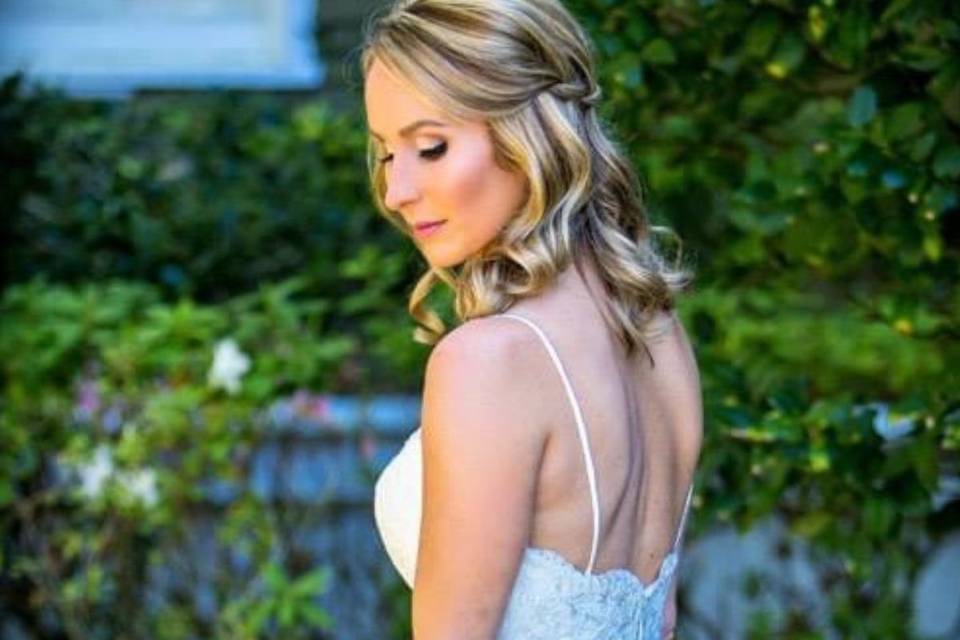 Bride Makeup on Jekyll Island