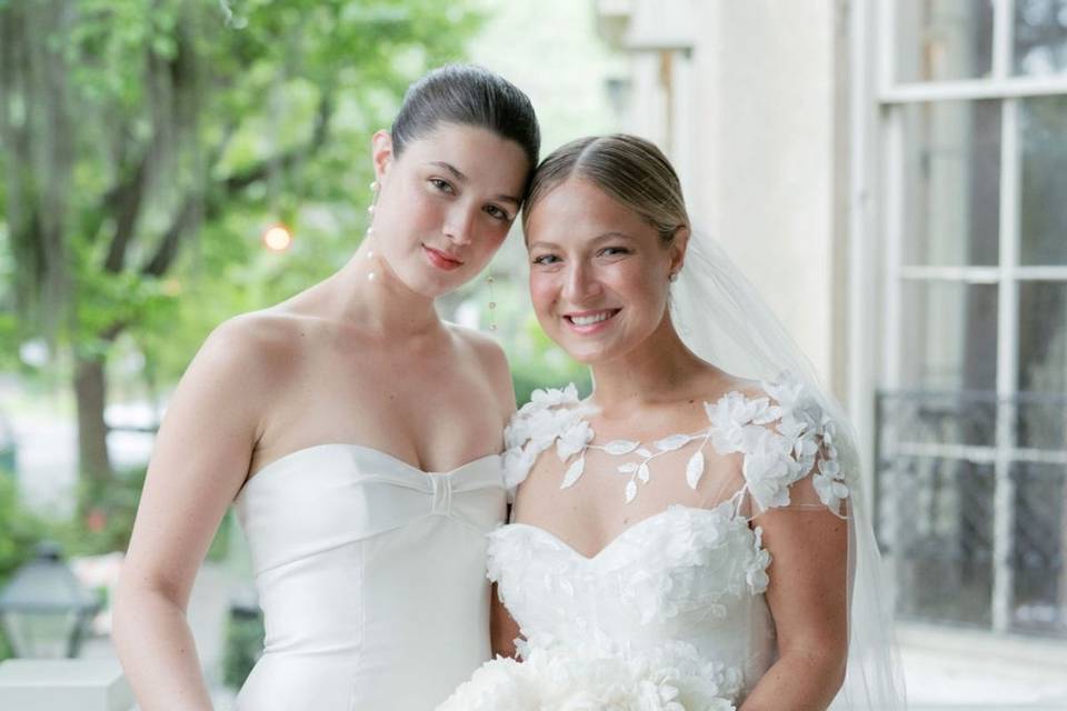 Downtown Savannah Bride