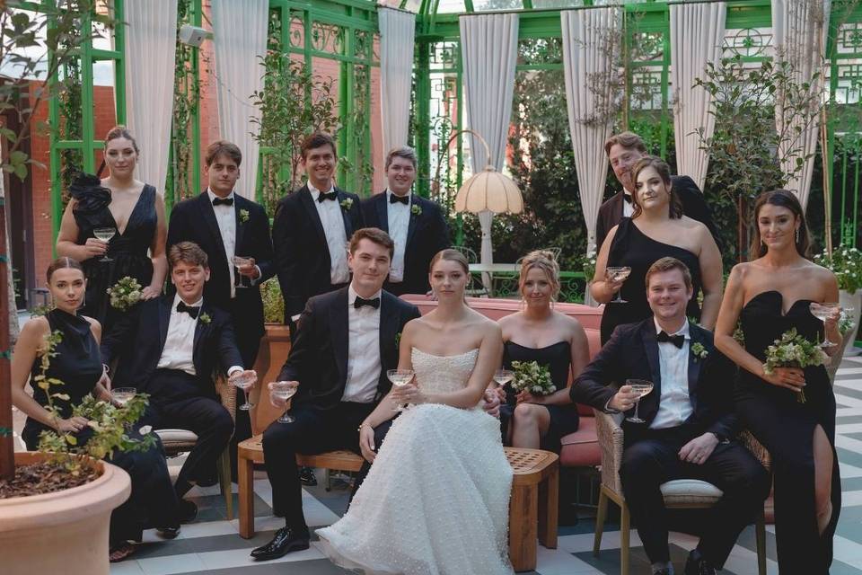 Wedding Party Makeup Savannah