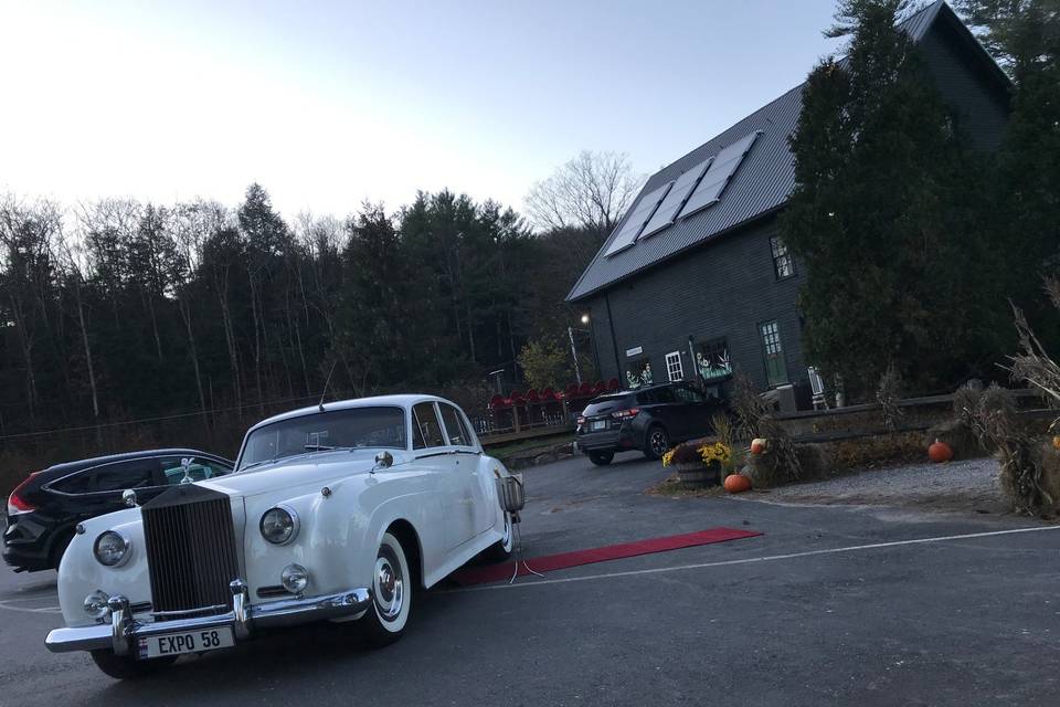 Jaguar limousine