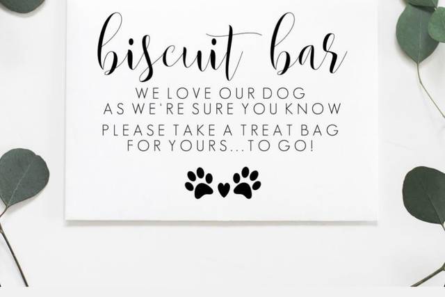Wedding Favor Table Sign