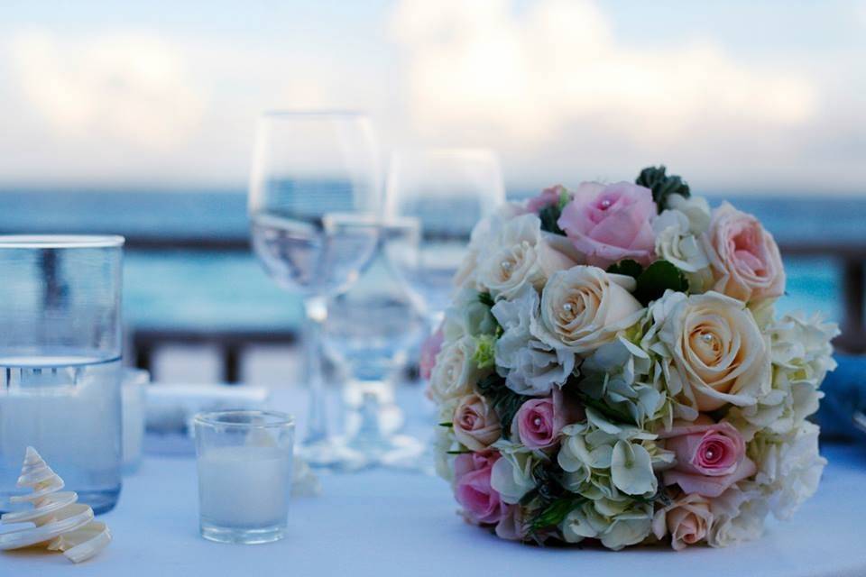 Flower centerpiece