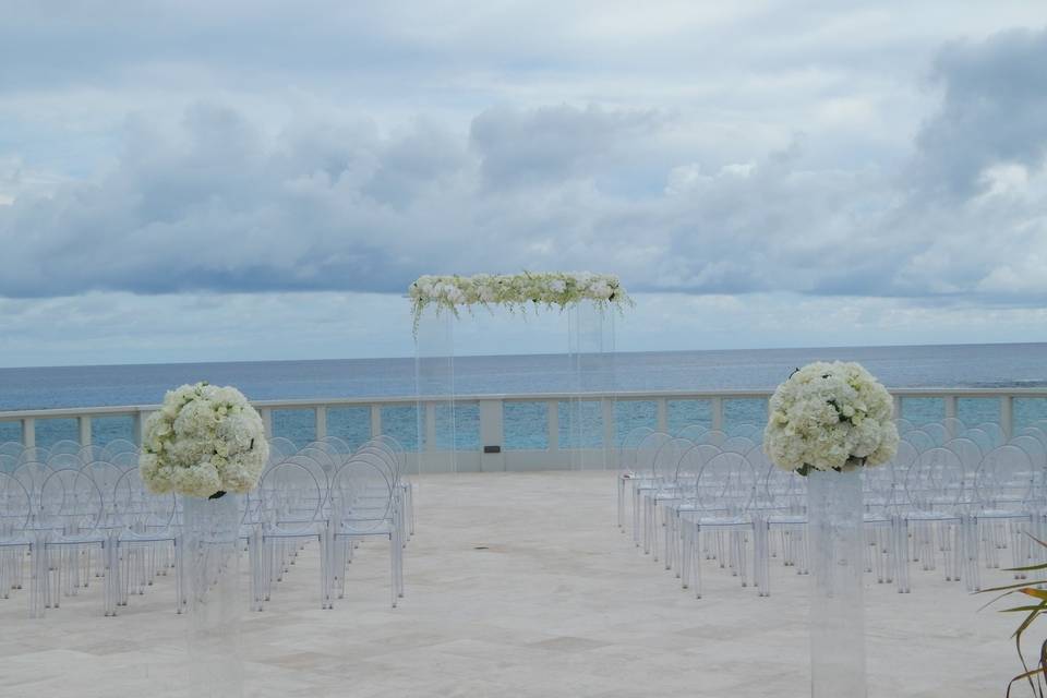 Beach wedding