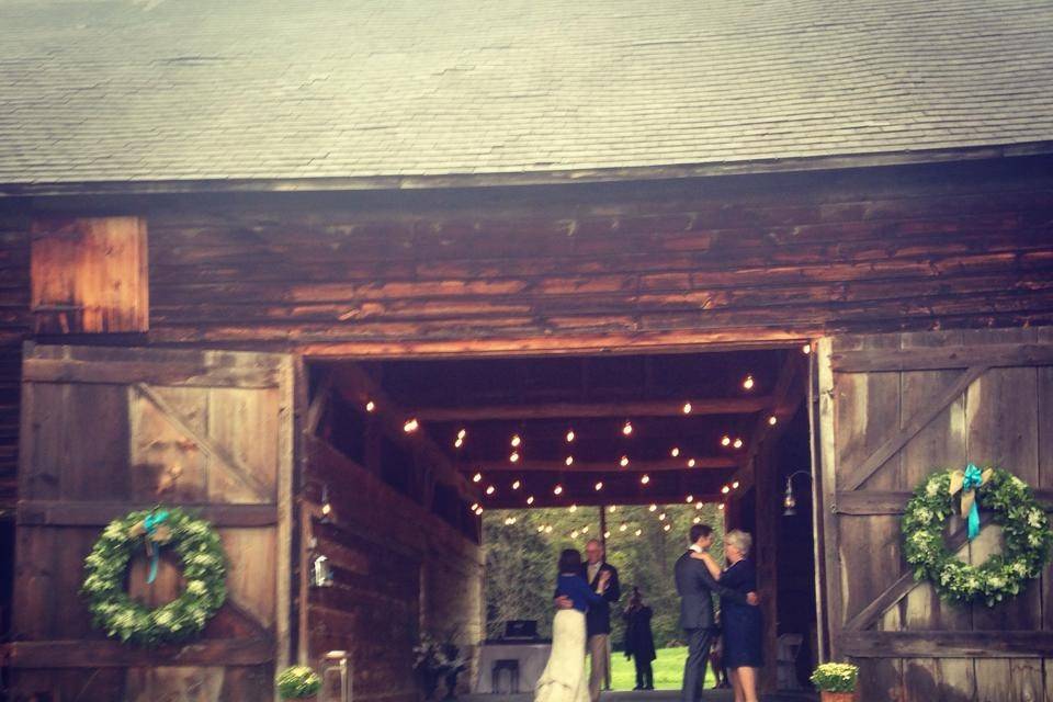 Barn wedding