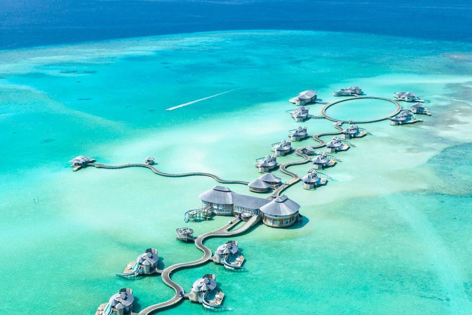 Tropical bungalows