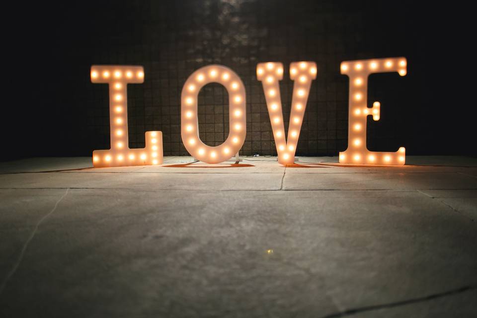 Love in lights