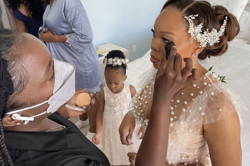 Bridal make-up