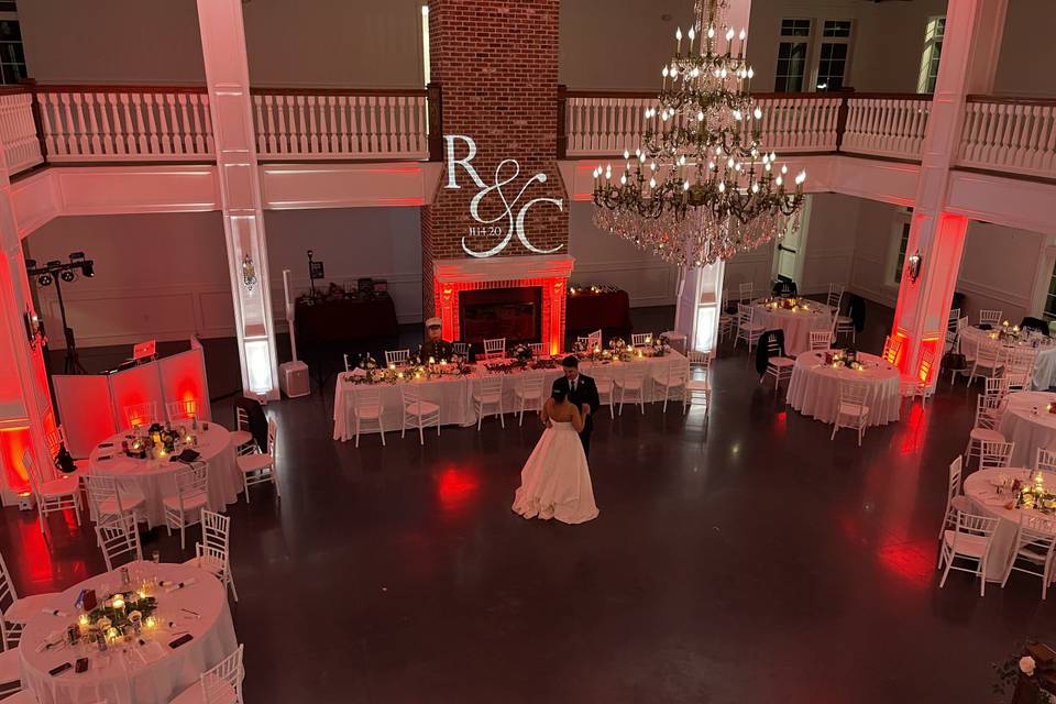 Monogram + Uplighting + Love