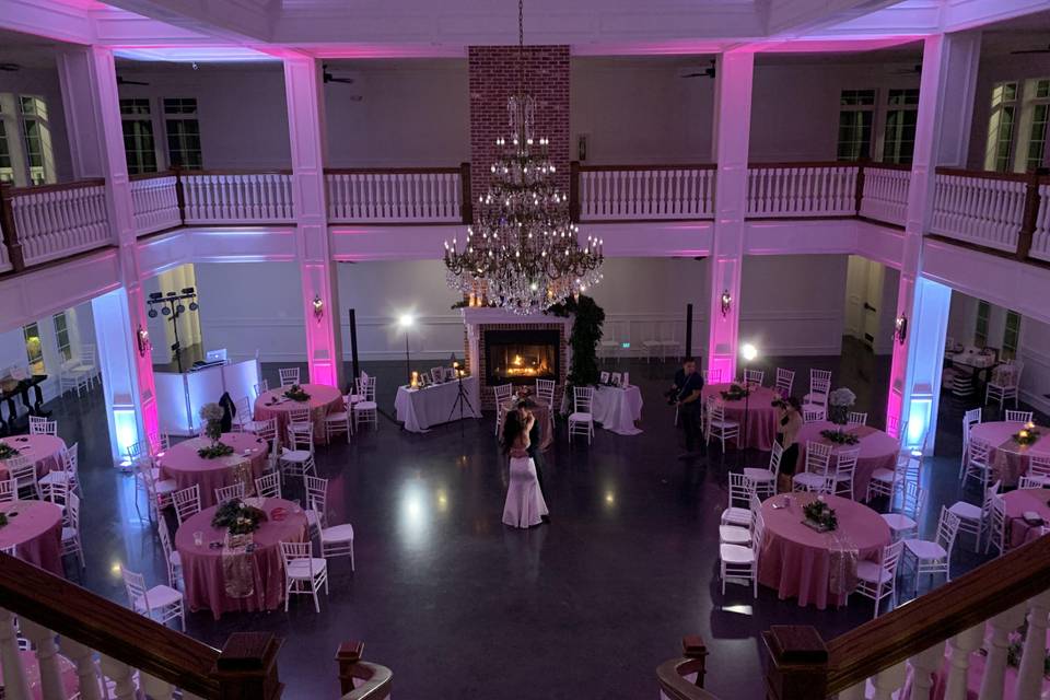 Monogram + Uplighting + Love