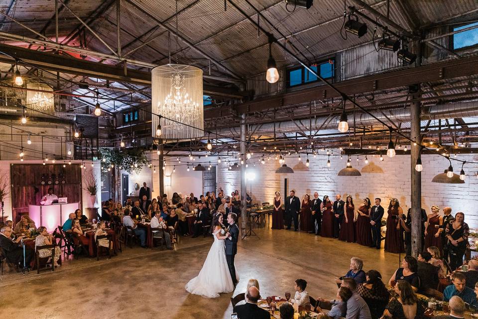 Uplighting for First Dance