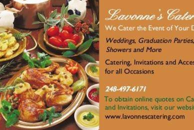 Lavonne's Catering and Event Planning