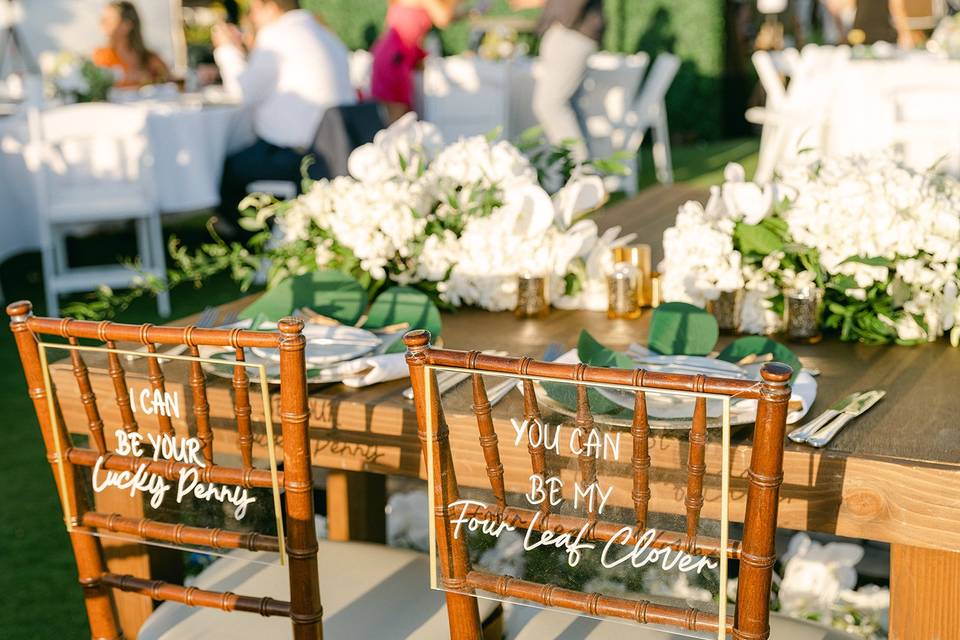 Sweetheart Table