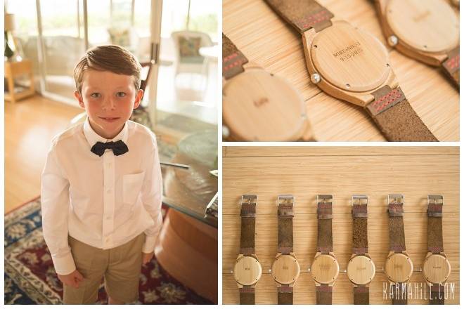 Ring bearer, watches for groomsmen gifts